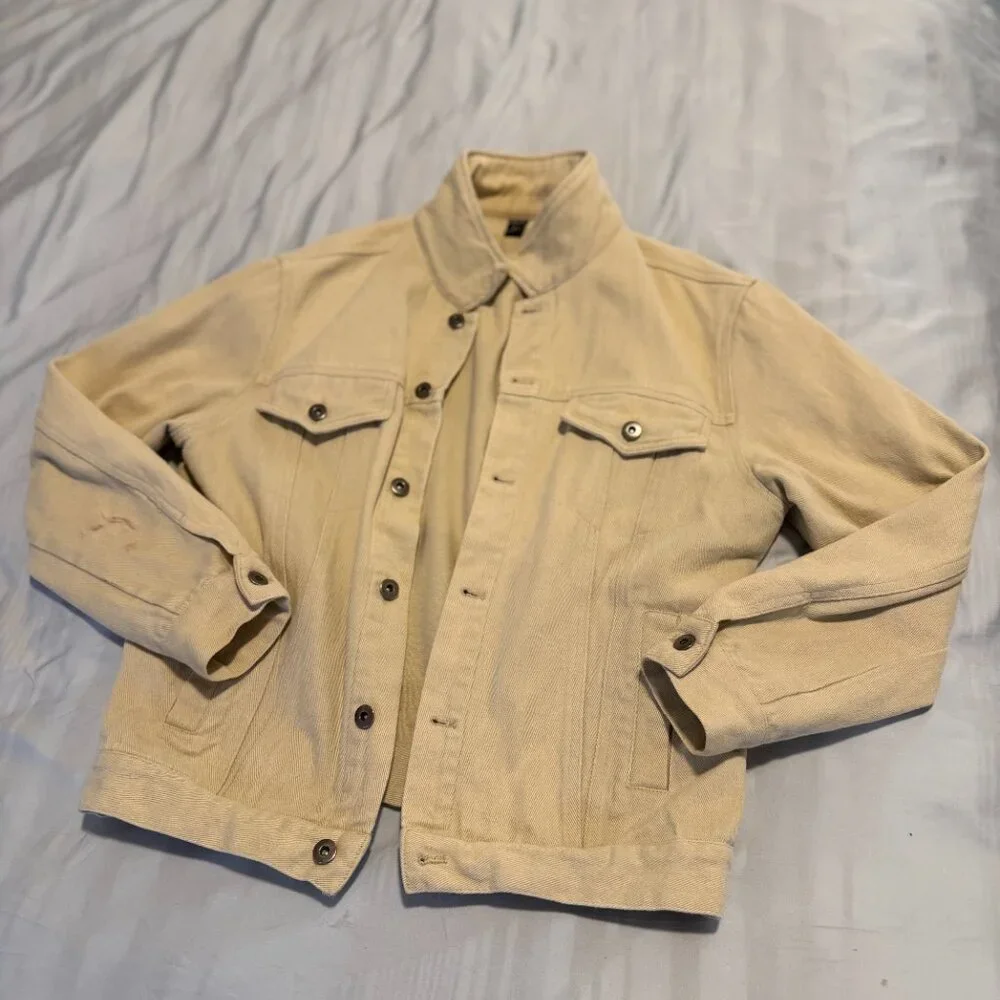 Beige Overcoat - Fits Small Size - Picture 2 of 2